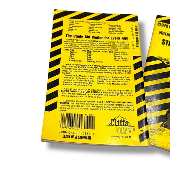 Cliffs Notes Vintage Lot of 3 Literary Classics - Picture 2 of 10